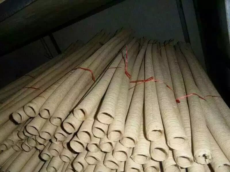 Electrical insulation crepe paper tube